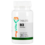 MyVita Vitamina B3, niacina 50 mg, 100 compresse