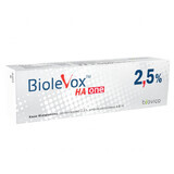 Biolevox HA One 2,5%, gel per iniezione, siringa da 4,8 ml x 1 fiala