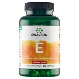 Swanson E, vitamina E naturale 400 UI, 250 capsule in gel