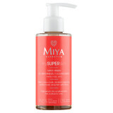 Miya mySUPERskin, olio struccante e detergente leggero per viso, occhi e labbra, 140 ml