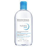 Bioderma Hydrabio H2O, struccante micellare idratante, pelle disidratata, 500 ml