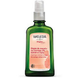 Weleda Mama, Olio da massaggio per smagliature per donne in gravidanza, 100 ml