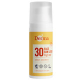 Derma Sun, crema protettiva per il viso, SPF 30, 50 ml