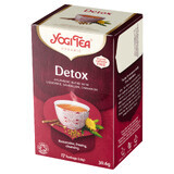 Yogi Tea Detox, tè detox BIO, 1,8 g x 17 bustine