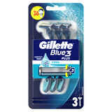 Gillette Blue 3 Cool, rasoi usa e getta, 3 pezzi