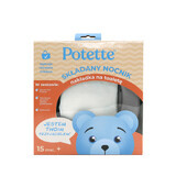 Potette Plus, vasino e tavoletta igienica per bambini 2in1, grigio e bianco, 1 pezzo