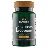 Swanson Lyc-O-Mato Lycopene, licopene naturale, 60 capsule in gel