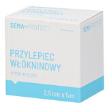 SEMA Protect, adesivo in tessuto non tessuto, 2,5 cm x 5 m, 1 pezzo