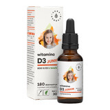 Aura Herbals, Vitamina D3 Junior 800 UI, gocce, 30 ml