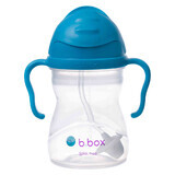 B.Box, bottiglia con cannuccia, cobalto, da 6 mesi, 240 ml