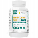 Wish Alpha Lipoic Acid 600 mg, acido alfa-lipoico, 120 capsule