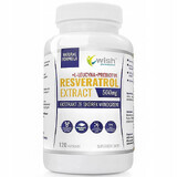 Wish Resveratrol Extract 500 mg, estratto di buccia d'uva, 120 capsule