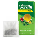 Verdin Fix con tè verde, 20 bustine