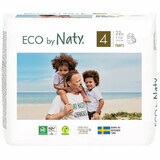 Eco By Naty, pannolini taglia 4, 8-15 kg, 22 pz.