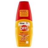 OFF! Multi Insect, nebulizzatore repellente per insetti, con icaridina 20%, 100 ml