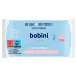 Bobini Baby, salviette umidificate per neonati dal primo giorno di vita e bambini, con vitamina E, 60 pezzi