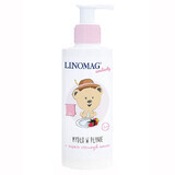 Linomag Emolients, sapone liquido con profumo di frutti rossi da 7 mesi, 200 ml