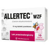 Allertec WZF 10 mg, 10 compresse rivestite con film