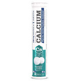 Olimp Calcium, aromă de lămâie, 20 comprimate efervescente