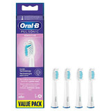 Oral-B, punte di ricambio per spazzolino Pulsonic Sensitive, 4 pezzi