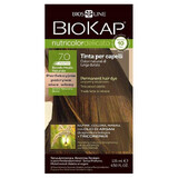 Biokap Nutricolor Delicato Rapid, colore per capelli, 7.0 biondo medio naturale, 135 ml