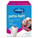 Peha-haft, benda elastica autoadesiva, 6 cm x 4 m, 1 pezzo