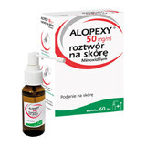 Alopexy 5 % (50 mg/ml) soluzione per applicazione cutanea, 60 ml