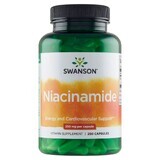 Swanson Niacinamide, niacina 250 mg, 250 capsule