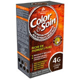 Color&amp;Soin, vopsea de păr, 4 g, alune, 135 ml