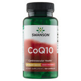 Swanson CoQ10, co-enzym Q10 120 mg, 100 capsules