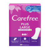 Carefree assorbenti igienici, plus large, profumo di aloe vera, 48 pz.