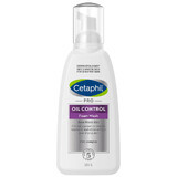 Cetaphil Pro Oil Control, schiuma detergente per il viso, pelle a tendenza acneica, 236 ml