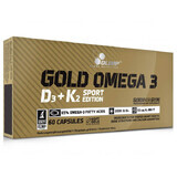 Gold Omega 3 D3 + K2 Sport Edition, 60 capsule