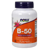 Now Foods B-50, B vitamin complex, 100 capsules