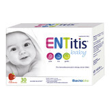 ENTitis Baby per neonati oltre i 6 mesi e bambini, gusto fragola, 30 bustine