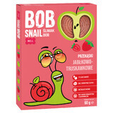 Bob Snail Roll Snack di frutta, mela, fragola, 60 g