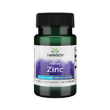 Swanson Albion Zinc, zinco chelato, 60 capsule