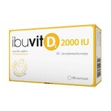 Ibuvit D3 2000 UI, 90 capsule