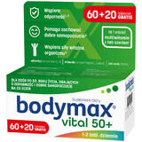 Bodymax Vital 50+, 60 compresse + 20 compresse in omaggio