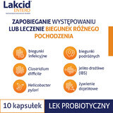 Lakcid Entero 250 mg, 10 gélules