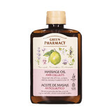 Farmacia Verde, olio da massaggio anticellulite, cipresso, ginepro, lavanda, lime, 200 ml