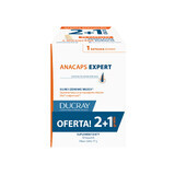 Ducray Anacaps Expert set, 2 x 30 capsule + 30 capsule in omaggio