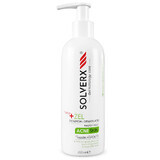 Solverx Acne Skin Forte, gel detergente e struccante per viso e occhi, 200 ml