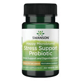 Swanson Happy Microbiom Stress Support Probiotico, 60 capsule vegetali