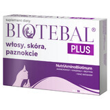 Biotebal Plus Capelli Pelle Unghie, 30 compresse + 10 compresse in omaggio