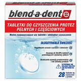 Blend-a-dent, Compresse per la pulizia delle dentiere, Freschezza a lunga durata, 28 compresse