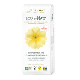 Eco By Naty, assorbenti igienici ecologici, compostabili, normali, 14 pz.