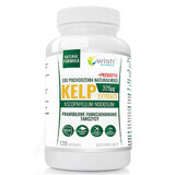 Wish Kelp Extract, iodio 325 µg + prebiotico, 120 capsule