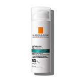 La Roche-Posay Anthelios Oil Correct, crema viso gel-protettiva, pelle sensibile, mista e grassa, SPF 50+, 50 ml