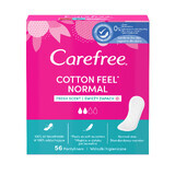 Carefree Cotton Feel Normal assorbenti igienici, profumo fresco, 56 pz.